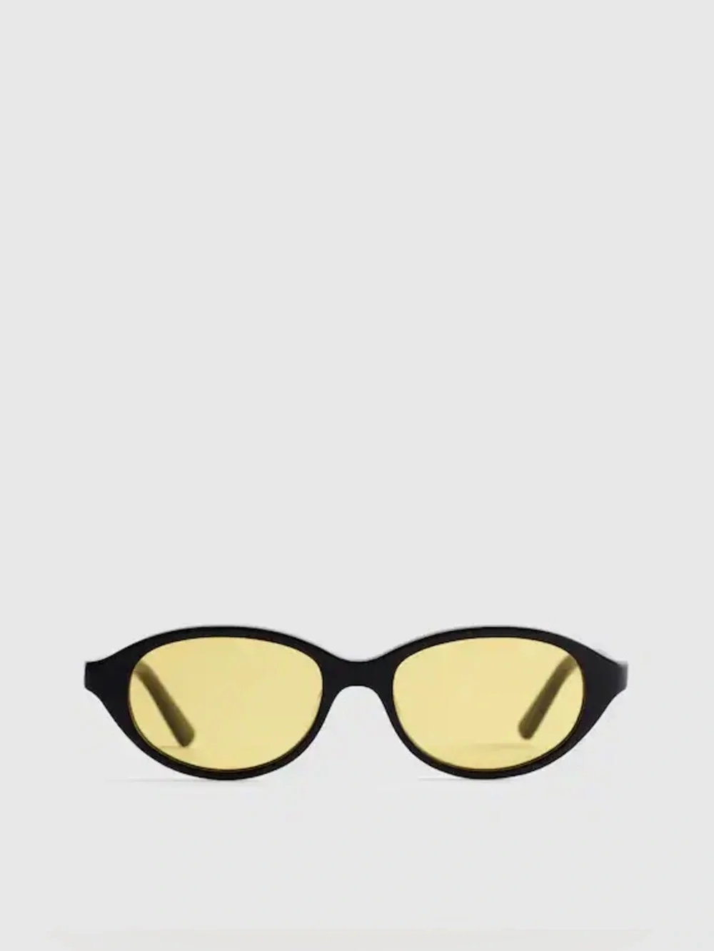 NWT madewell solina oval sunglasses jet black
